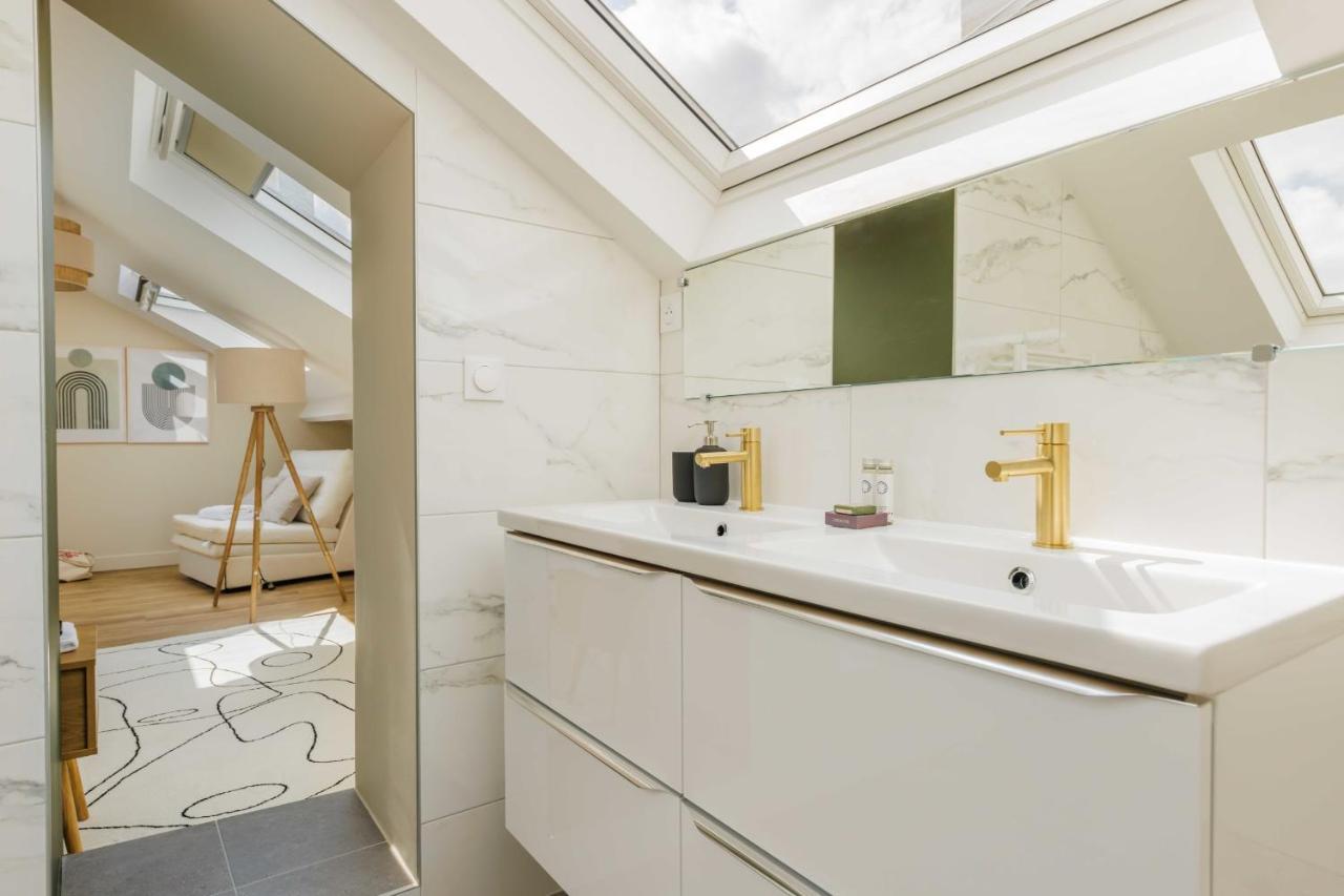 Charming Appart Duplex 7P2Br Le Marais Apartment Paris Exterior photo